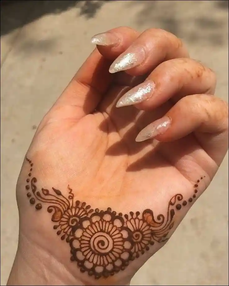 front hand mehndi design 41