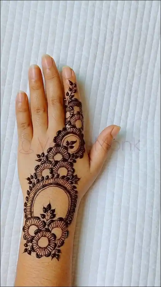 front hand mehndi design 59