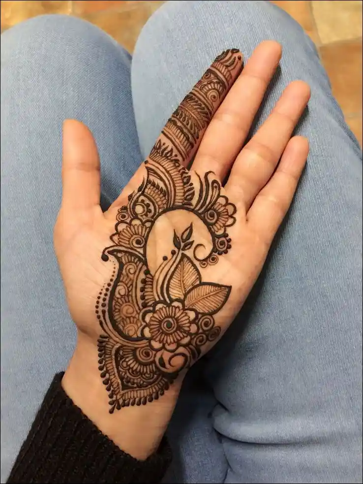 full hand mehndi design 44