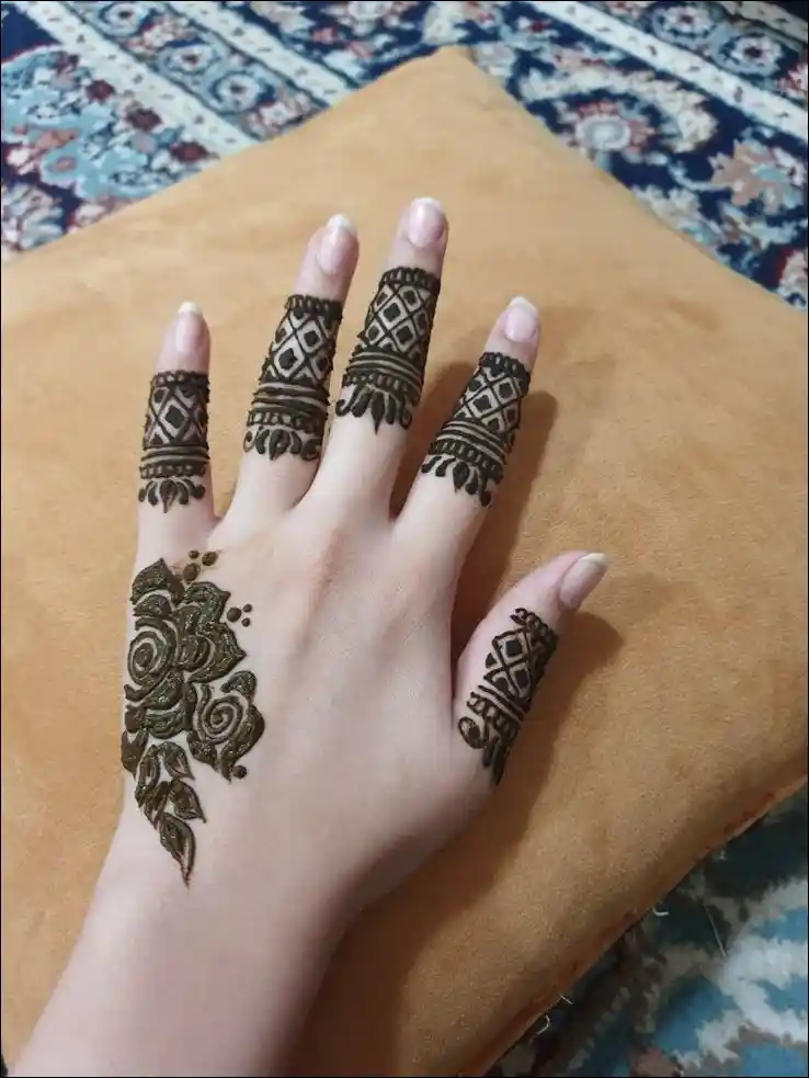 full hand mehndi design 62