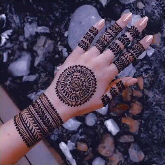 full hand mehndi design 71