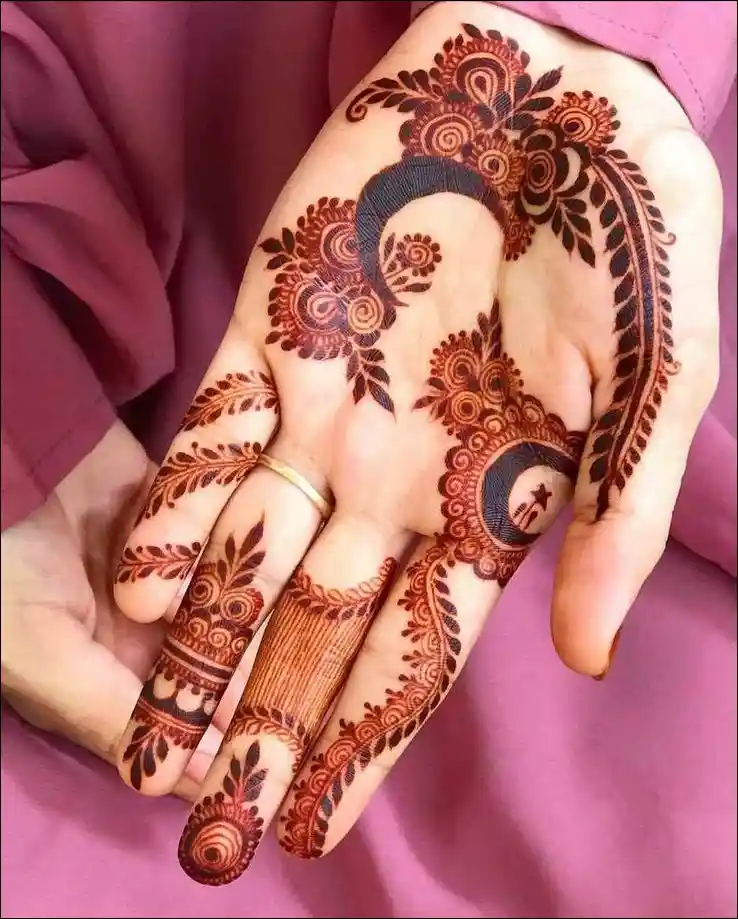 mehndi design simple 115