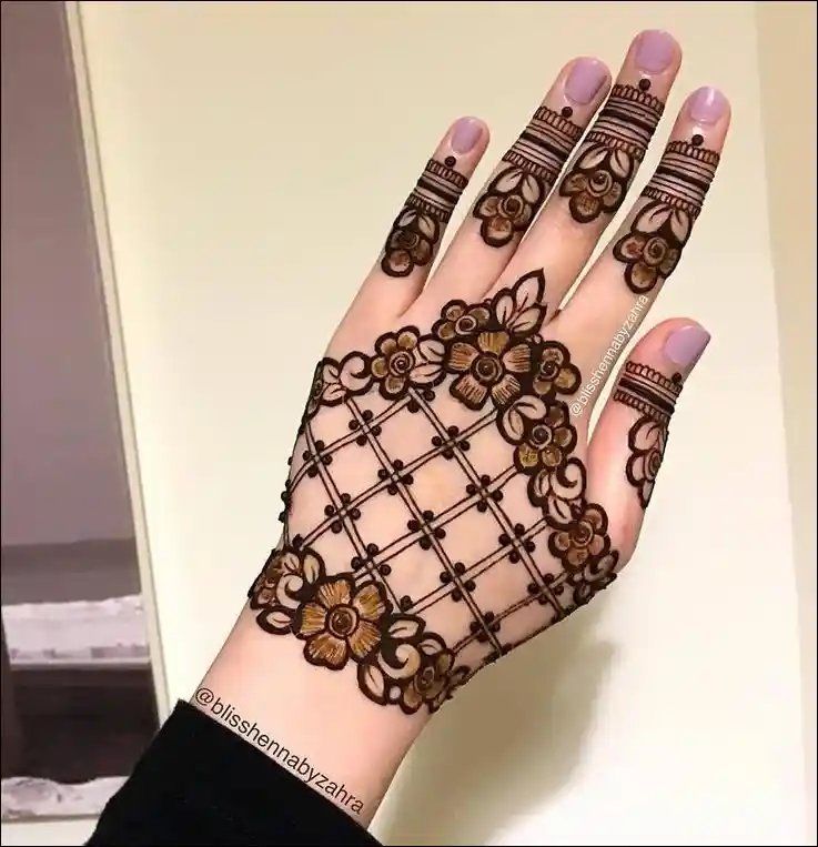 mehndi design simple 52