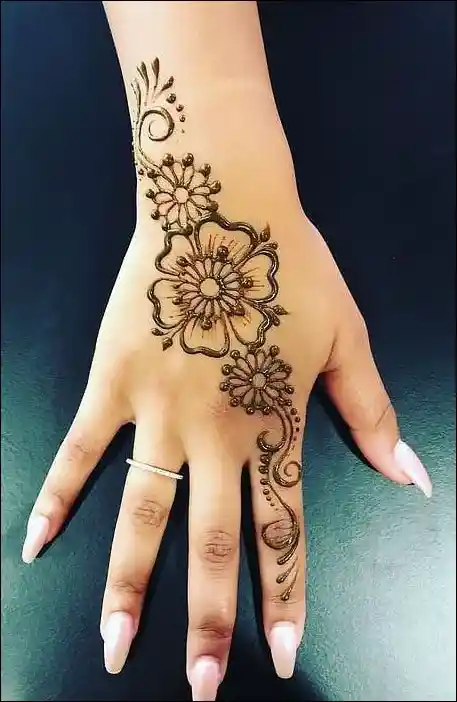 mehndi design simple 70