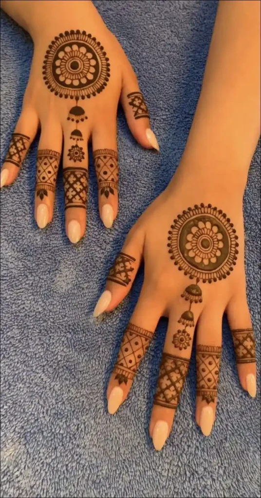 mehndi design simple 97