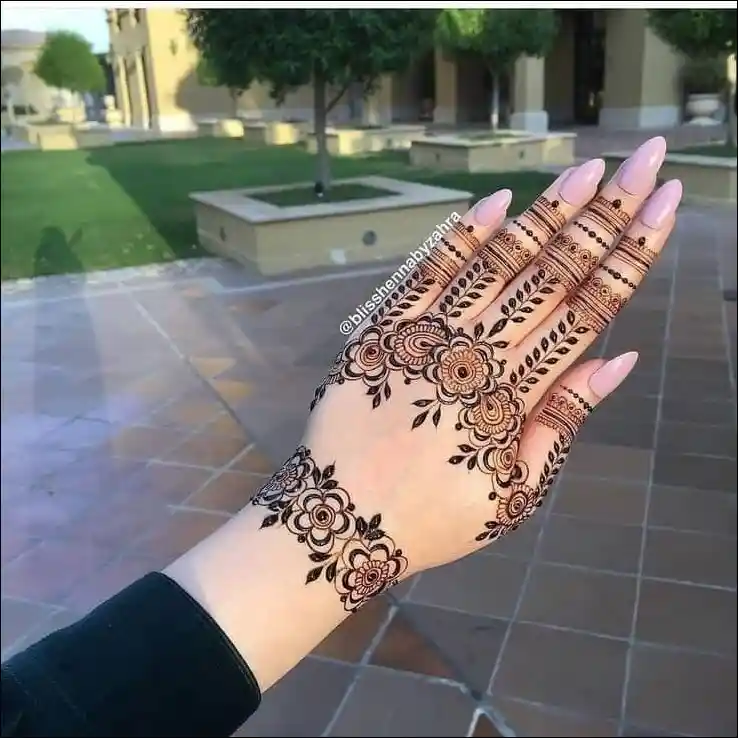 new mehndi design images 42