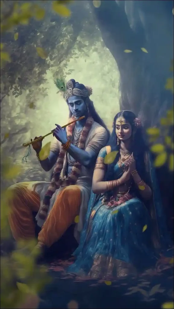 romantic radha krishna images 15