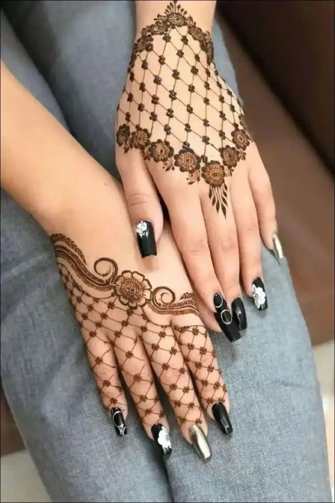 simple mehndi design 0