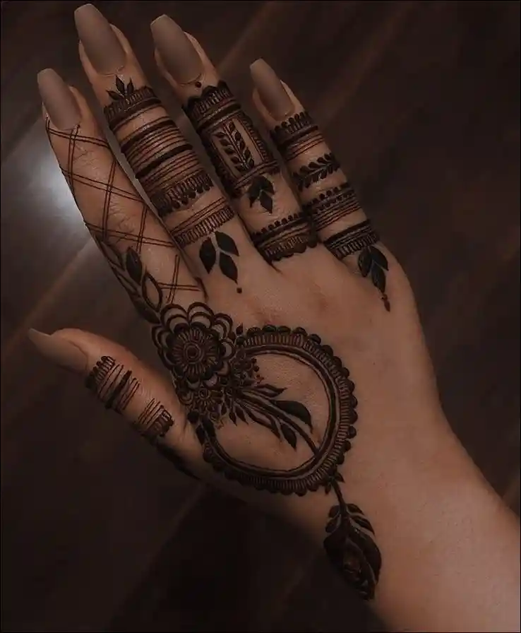 simple mehndi design 45 1